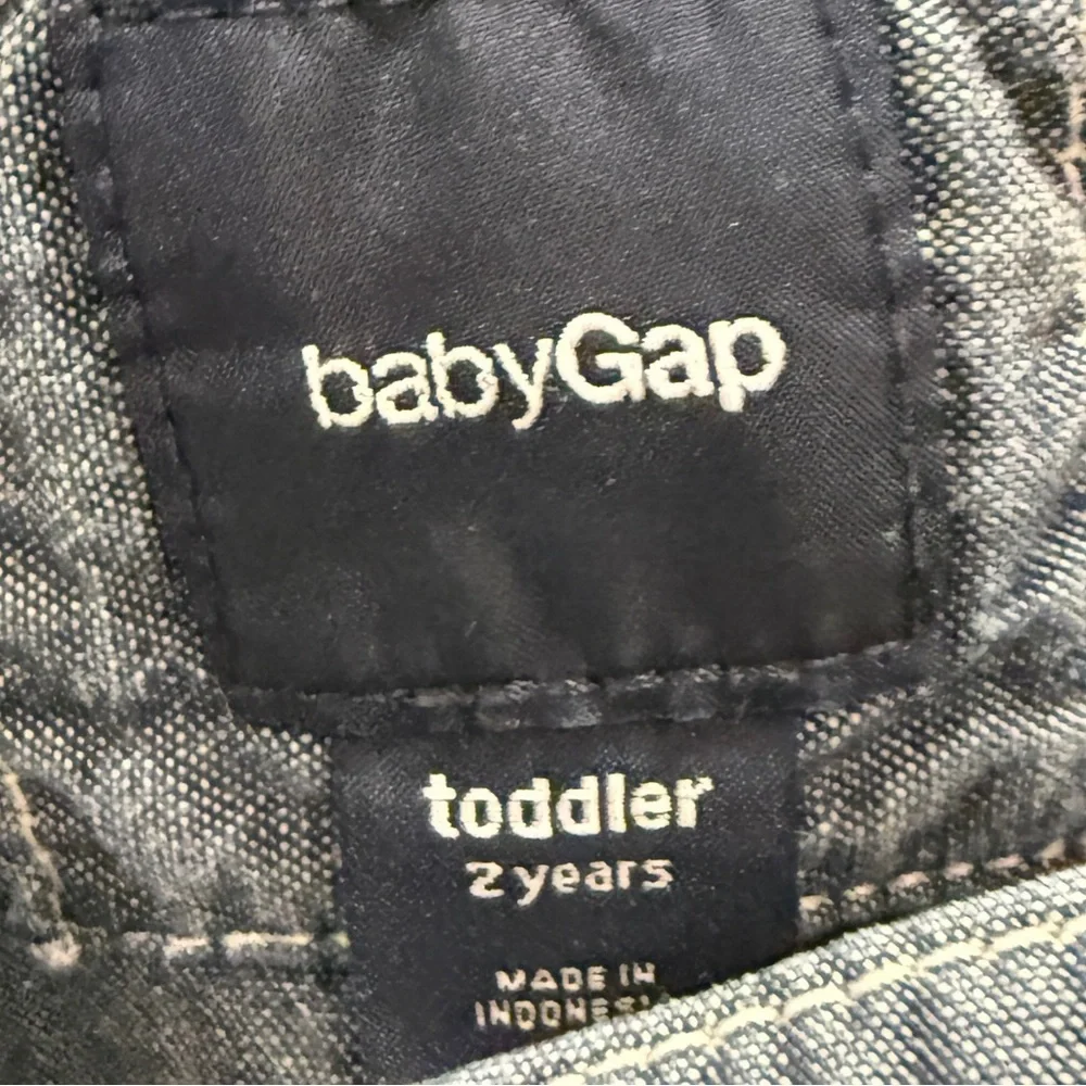 Baby Gap Chambray Hooded Jacket